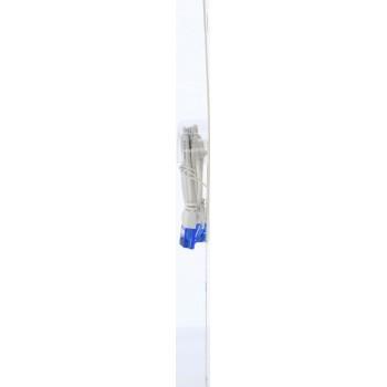 Мрежов кабел HAMA Flexi-Slim, U/UTP CAT 6a, 10 Gbit/s, RJ-45 - RJ45, 0.75 m, Бял