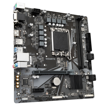 Дънна платка GIGABYTE H610M-H, socket 1700, 2xDDR5, Micro ATX