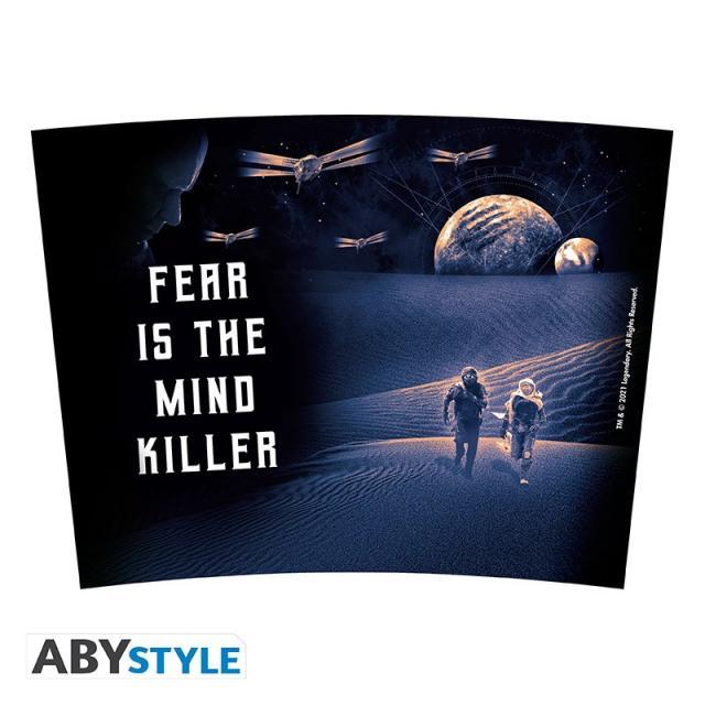 Термо чаша ABYSTYLE DUNE Fear is the mind-killer, Черен