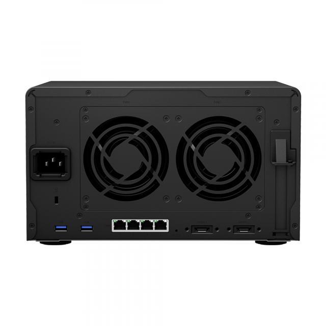 Мрежов сторидж Synology DS1621+, За 6 диска, До 108TB, 2.2GHz, 4GB, Гигабит, USB3.0