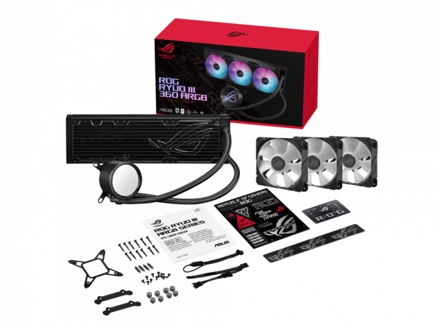 Охладител за процесор ASUS ROG RUYO III 360 ARGB, Mini LED Display