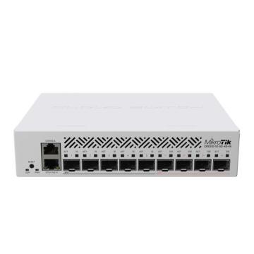 Суич MikroTik CRS310-1G-5S-4S+IN, L3 Gigabit Ethernet (10/100/1000), Захранване по Ethernet (PoE) 1U