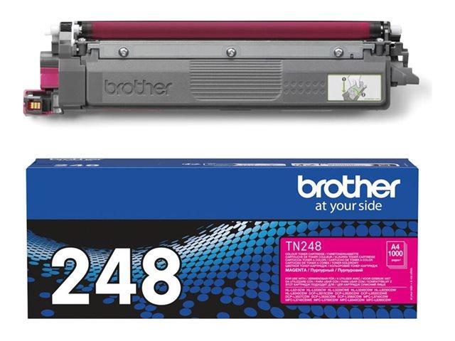 BROTHER TN248M Magenta Toner Cartridge ISO Yield 1.000 pages