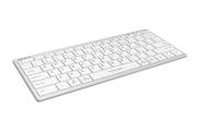 Безжична клавиатура A4TECH FBX51C FStyler Grayish White, Bluetooth, 2.4 GHz, USB-C, Кирилизирана, Бял