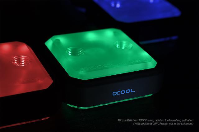 Воден блок за процесор Alphacool Eisblock XPX CPU, satin clear version