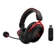 Геймърски слушалки HyperX, Cloud II, Безжични, Микрофон, Черно/Червено