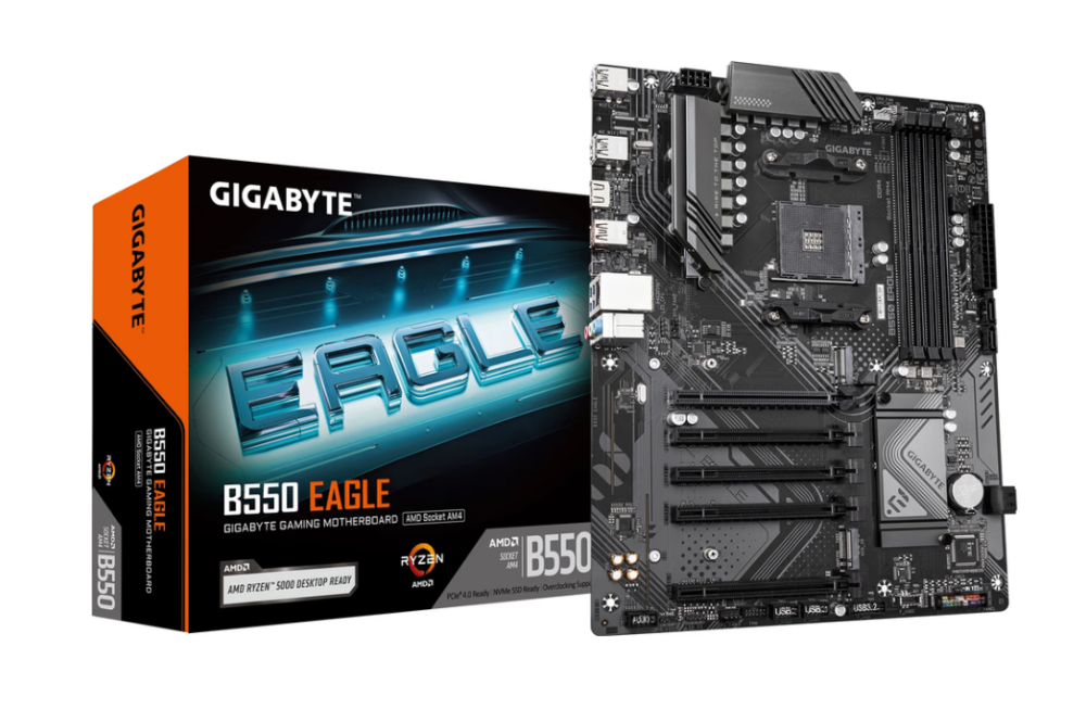 GIGABYTE B550 EAGLE AM4 MB 4xDDR4 4xSATA 2xM.2