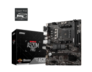 MSI A520M PRO AM4 DDR4 1xM.2 4xSATA HDMI DP VGA M-ATX MB