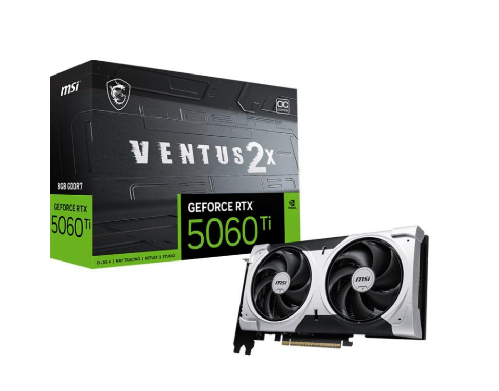 MSI GEFORCE RTX 5060 Ti 8G VENTUS 2X OC PLUS VGA