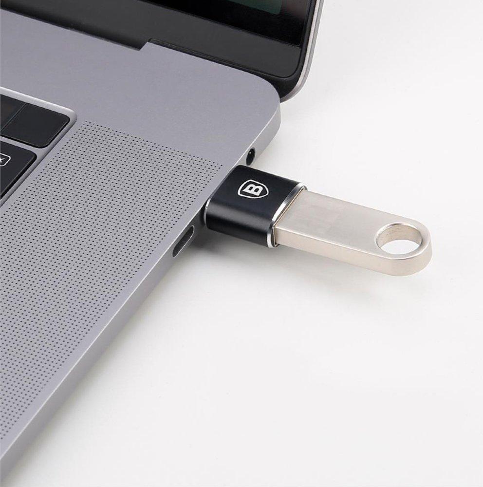 Адаптер Baseus USB-C (M) към USB A (F)  OTG