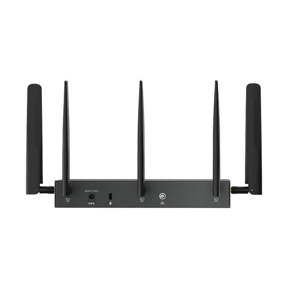 Гигабитен VPN рутер TP-Link Omada 4G+ Cat6 ER706WP-4G AX3000 4-портов PoE+