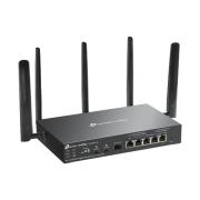 Гигабитен VPN рутер TP-Link Omada 4G+ Cat6 ER706WP-4G AX3000 4-портов PoE+