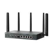 Гигабитен VPN рутер TP-Link Omada 4G+ Cat6 ER706WP-4G AX3000 4-портов PoE+