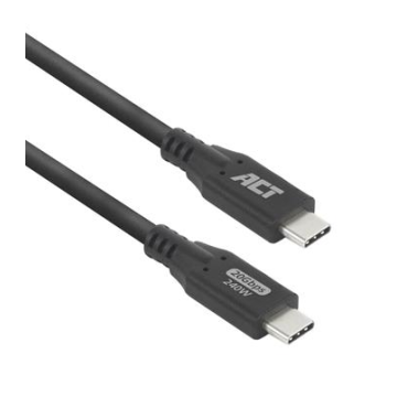 ACT Кабел USB-C - USB-C, 2 м / USB4, 20Gbps, 240W