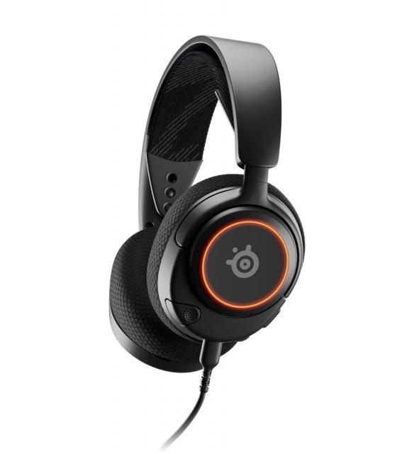 Геймърски слушалки SteelSeries Arctis Nova 3 Черно