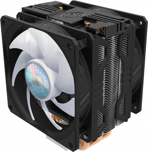 Охладител за процесор Cooler Master Hyper 212 LED Turbo ARGB, AMD/INTEL