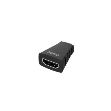 Преходник HAMA micro HDMI мъжко - HDMI женско, Ultra-HD 4K