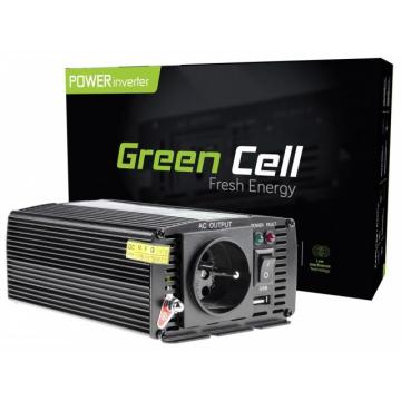 Инвертор GREEN CELL 24V/300W 