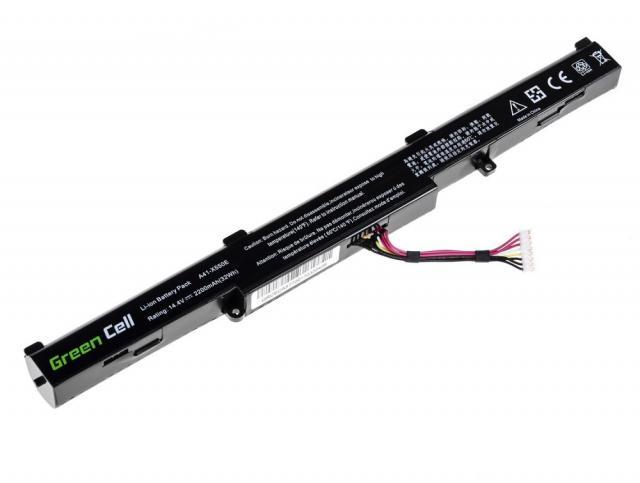 Батерия  за лаптоп GREEN CELL, Asus A41-X550E F550 F750 K550 K750 R510 R750 X550 X750, 14.4V, 2200mAh