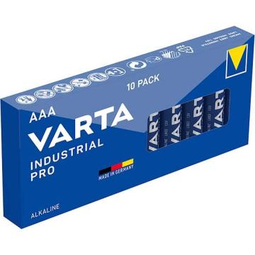 Алкални батерии индустриални LR03 AAA 1,5V 10PK INDUSTRIAL PRO4003 VARTA