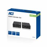 HDMI Extender (усилвател) ACT AC7810, усилва HDMI сигнал до 60 м по UTP кабел