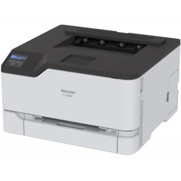 Лазерен принтер RICOH P C200W, Цветен, USB 2.0, LAN, WiFi, A4, 24 ppm