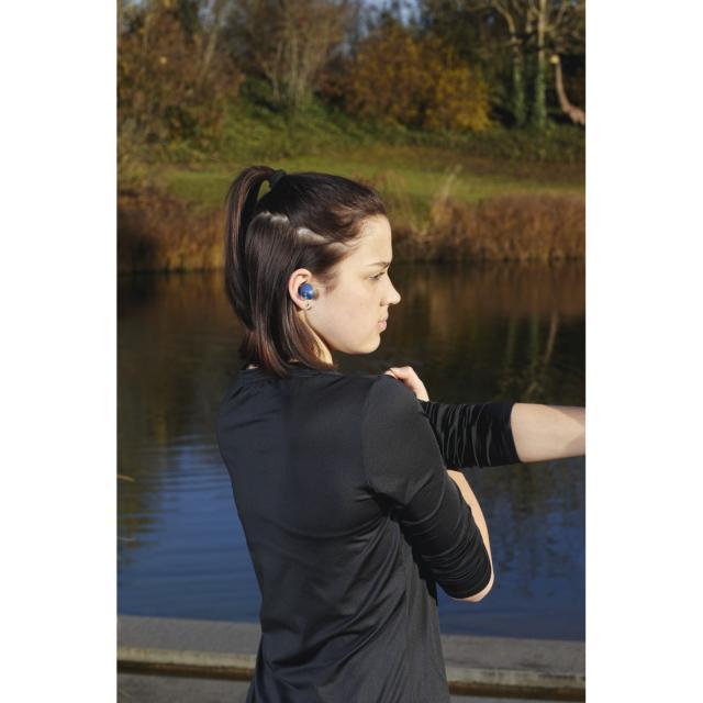 Блутут слушалки Hama Spirit Chop, True Wireless, Гласов контрол, Сини