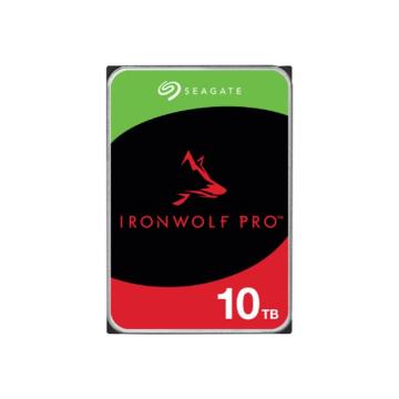 SEAGATE Ironwolf PRO Enterprise NAS HDD 10TB 7200rpm 6Gb/s SATA 256MB cache 8.9cm 3.5inch 24x7 for NAS RAID Rackmount Systeme BLK