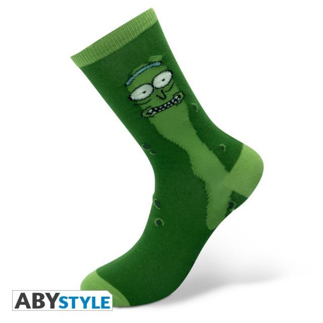 Чорапи ABYSTYLE RICK AND MORTY Pickle Rick, Зелен