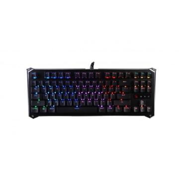 Геймърска механична клавиатура Bloody B930 TKL, RGB LED, USB, Черен