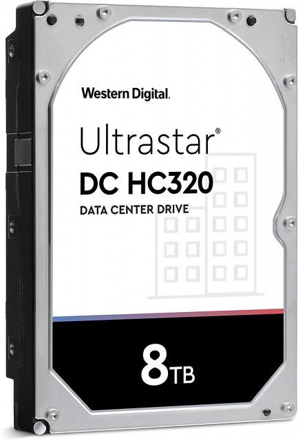 Хард диск WD Ultrastar DC HC320, 8TB, 7200RPM, SATA 6GB/s - HUS728T8TALE6L4