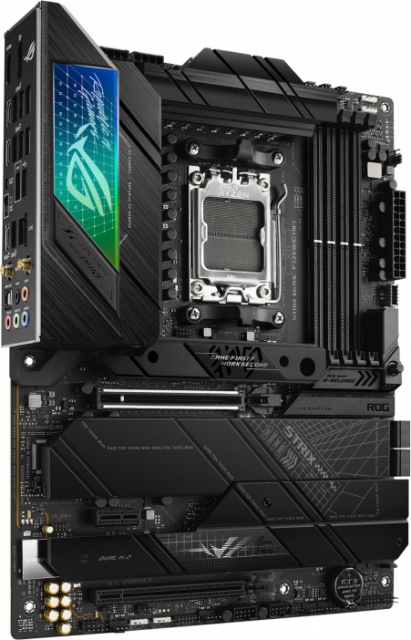 Дънна платка ASUS ROG STRIX X670E-F GAMING WiFi 6E, AM5, DDR5,  PCIe 5.0