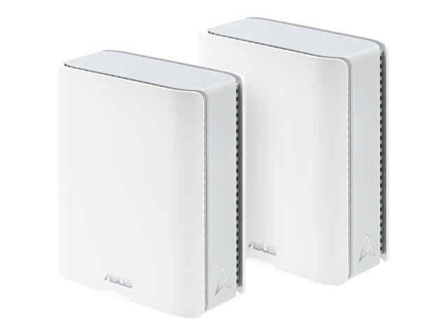 ASUS ZenWiFi BT10 Tri-band WiFi 7 Mesh 18 Gbps 6000 sq.ft 2pk Dual 10G Ports Security and Parental Controls Included