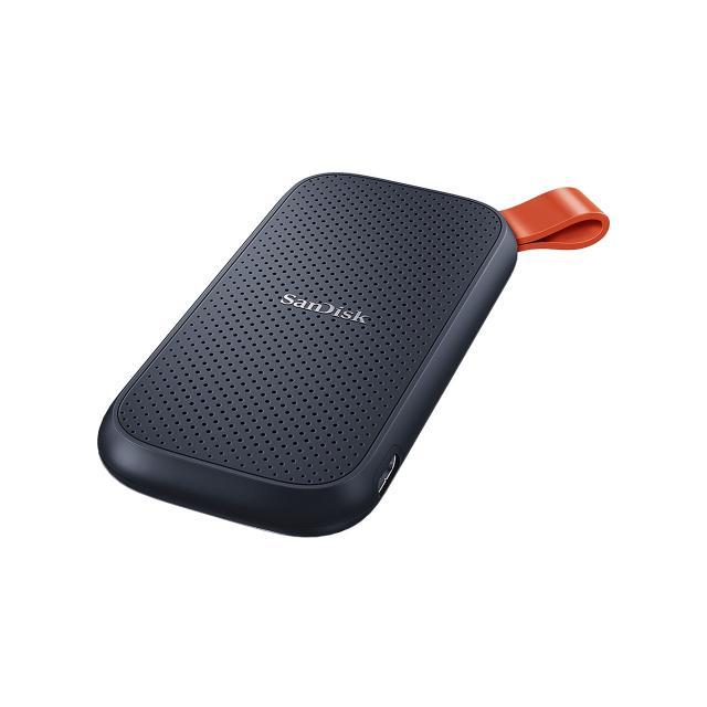 Външен SSD SanDisk Portable, 480GB, USB 3.2 Gen2 Type-C, Черен