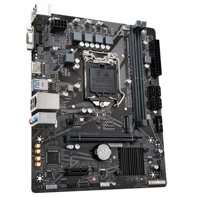 Дънна платка GIGABYTE H510M-H V2, socket 1200, Micro ATX