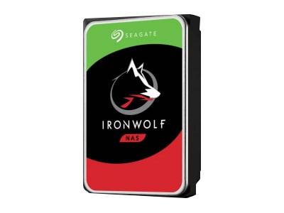 SEAGATE NAS HDD 6TB IronWolf 5400rpm 6Gb/s SATA 256MB cache 3.5inch 24x7 for NAS and RAID Rackmount systems BLK