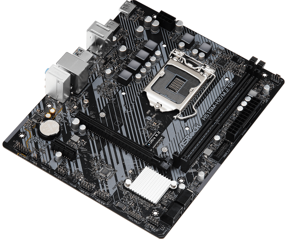 Дънна платка ASRock H510M-H2/M.2 SE, LGA1200, DDR4, mATX