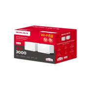 Безжична Wi-Fi 6 Mesh система Mercusys Halo H85X(3-pack) AX3000