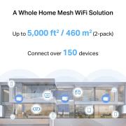 Безжична Wi-Fi 6 Mesh система Mercusys Halo H85X(3-pack) AX3000