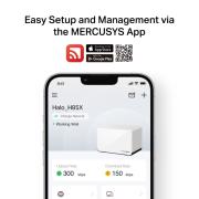 Безжична Wi-Fi 6 Mesh система Mercusys Halo H85X(3-pack) AX3000