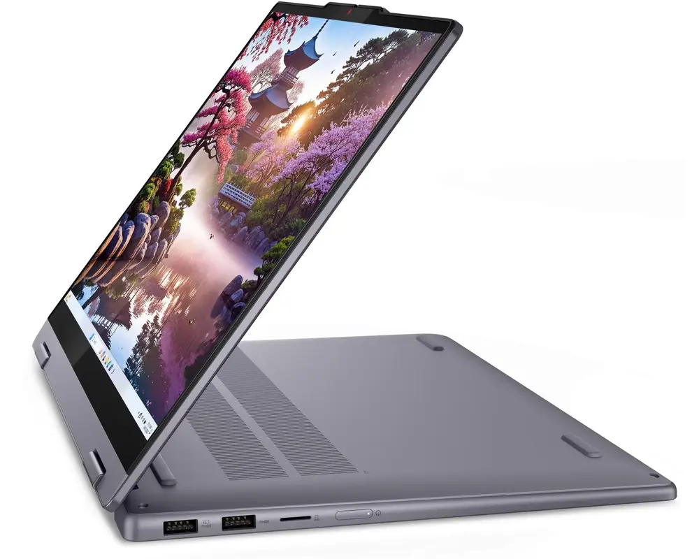 Лаптоп LENOVO IdeaPad 5 2-in-1 AMD Ryzen AI 5 340 14inch WUXGA Touch 16GB DDR5 512GB PCIe W11H Luna Grey