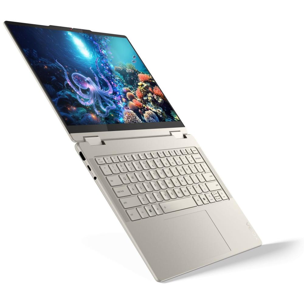 LENOVO Yoga 7 2-in-1 Intel Core Ultra 7 258V 14inch 2.8K OLED 500N 120Hz Touch 32GB DDR5 1TB PCIe W11H Seashell
