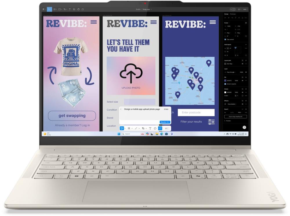 LENOVO Yoga 7 2-in-1 AMD Ryzen AI 5 340 14inch WUXGA OLED 400N Touch HDR 24GB DDR5 1TB PCIe W11H Seashell