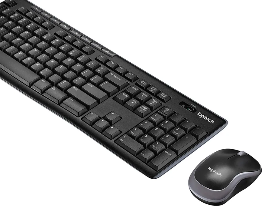 Комплект Безжична клавиатура+мишка Logitech Wireless Combo MK270 920-004509 US-Layout