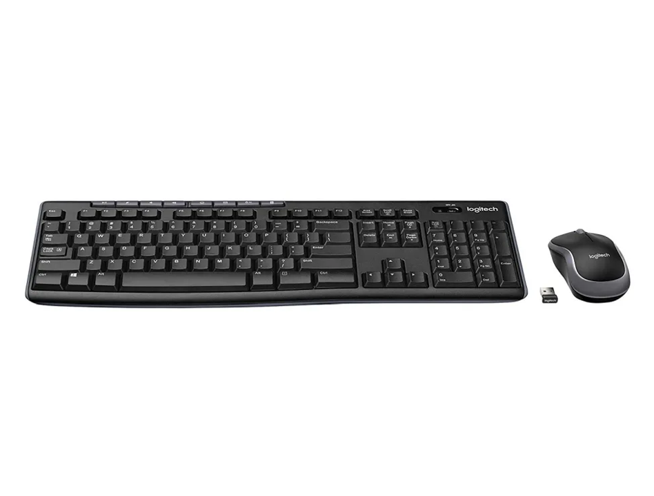 Комплект Безжична клавиатура+мишка Logitech Wireless Combo MK270 920-004509 US-Layout