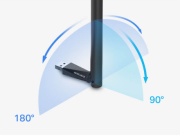 Безжичен USB 2-лентов адаптер Mercusys MA30H AC1300