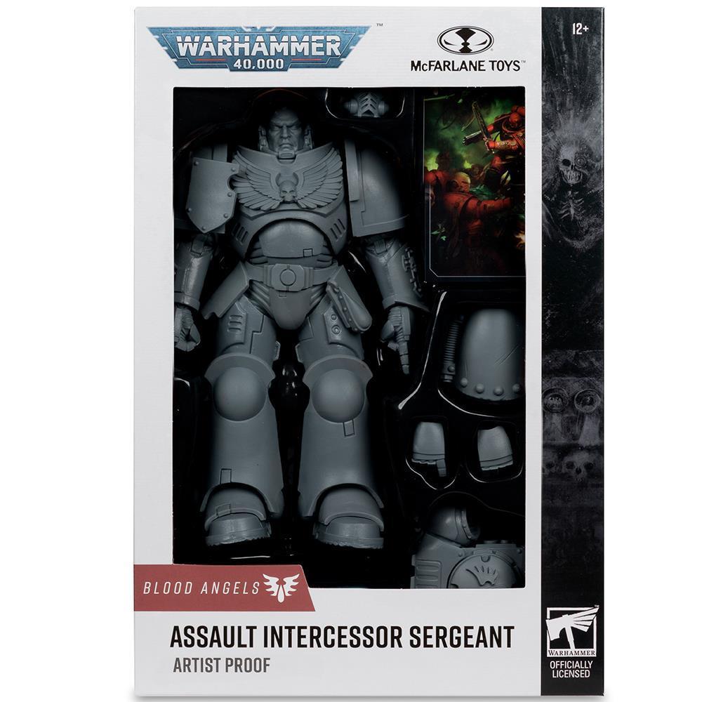 Фигурка Warhammer 40,000 Assault Intercessor Sergeant (Blood Angel) Artist Proof 7in Figure McFarlane