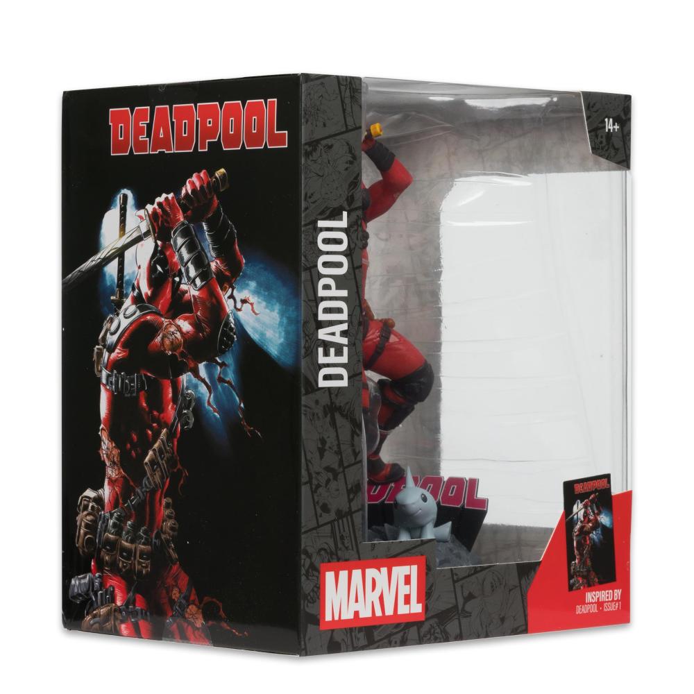 Фигурка Marvel Deadpool 1:10th Scale Collectible with Scene (Deadpool #1) McFarlane