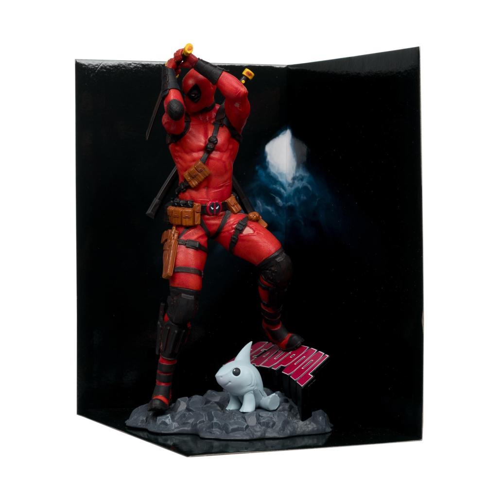 Фигурка Marvel Deadpool 1:10th Scale Collectible with Scene (Deadpool #1) McFarlane