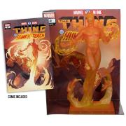 Фигурка Marvel Human Torch 1:6th Scale Collectible with Scene (Marvel 2-in-One #10)